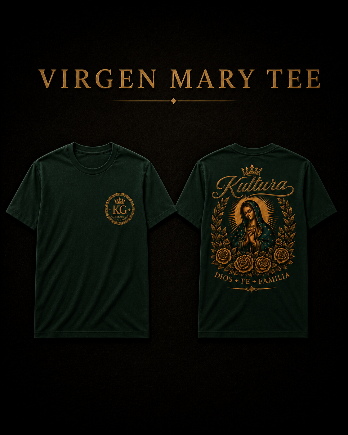 Camiseta de la Virgen María